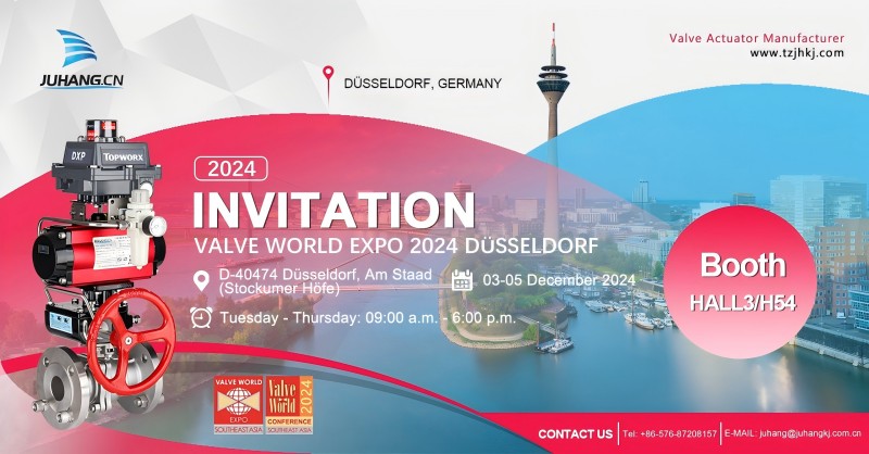Susipažink su Juhang „Valve World Expo 2024“